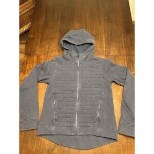 Lululemon Women’s Full Zip Hooded Jacket Navy Blue Size 6 Z50416